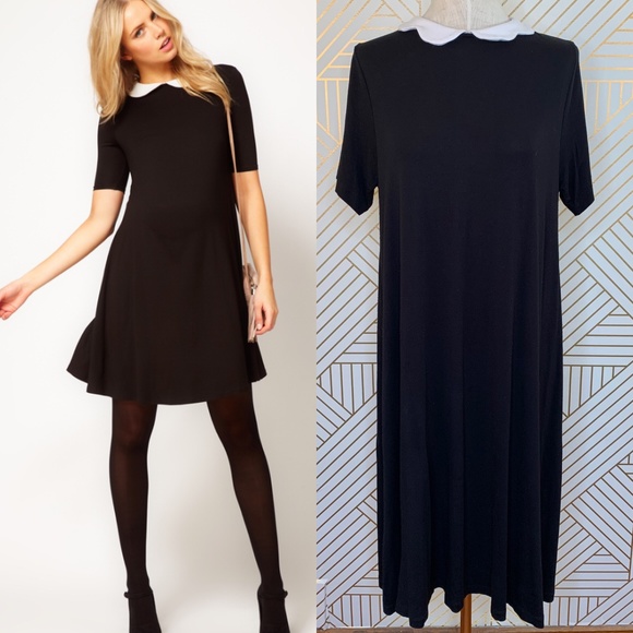 asos peter pan collar dress